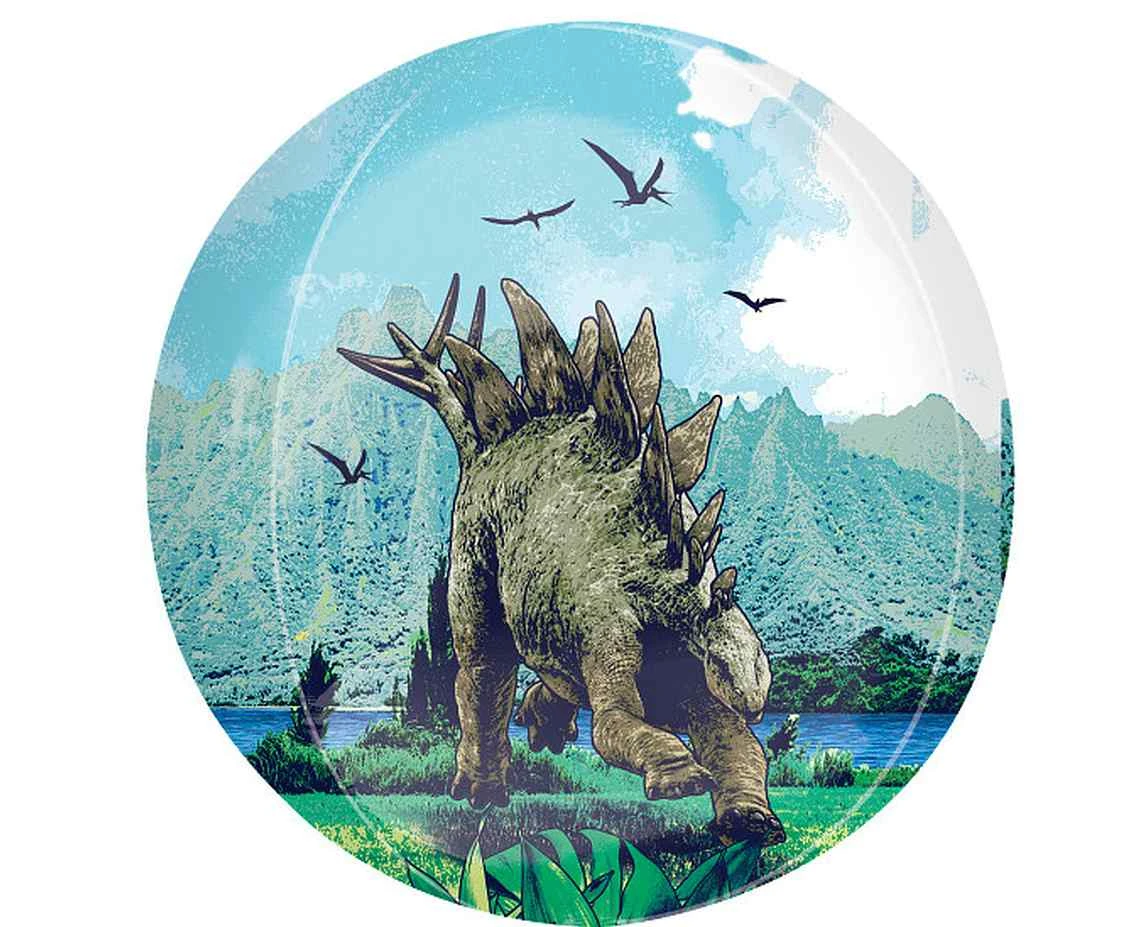 Balon foliowy ORBZ XL Jurassic World: Dominion, 38x 40 cm, licencja KK